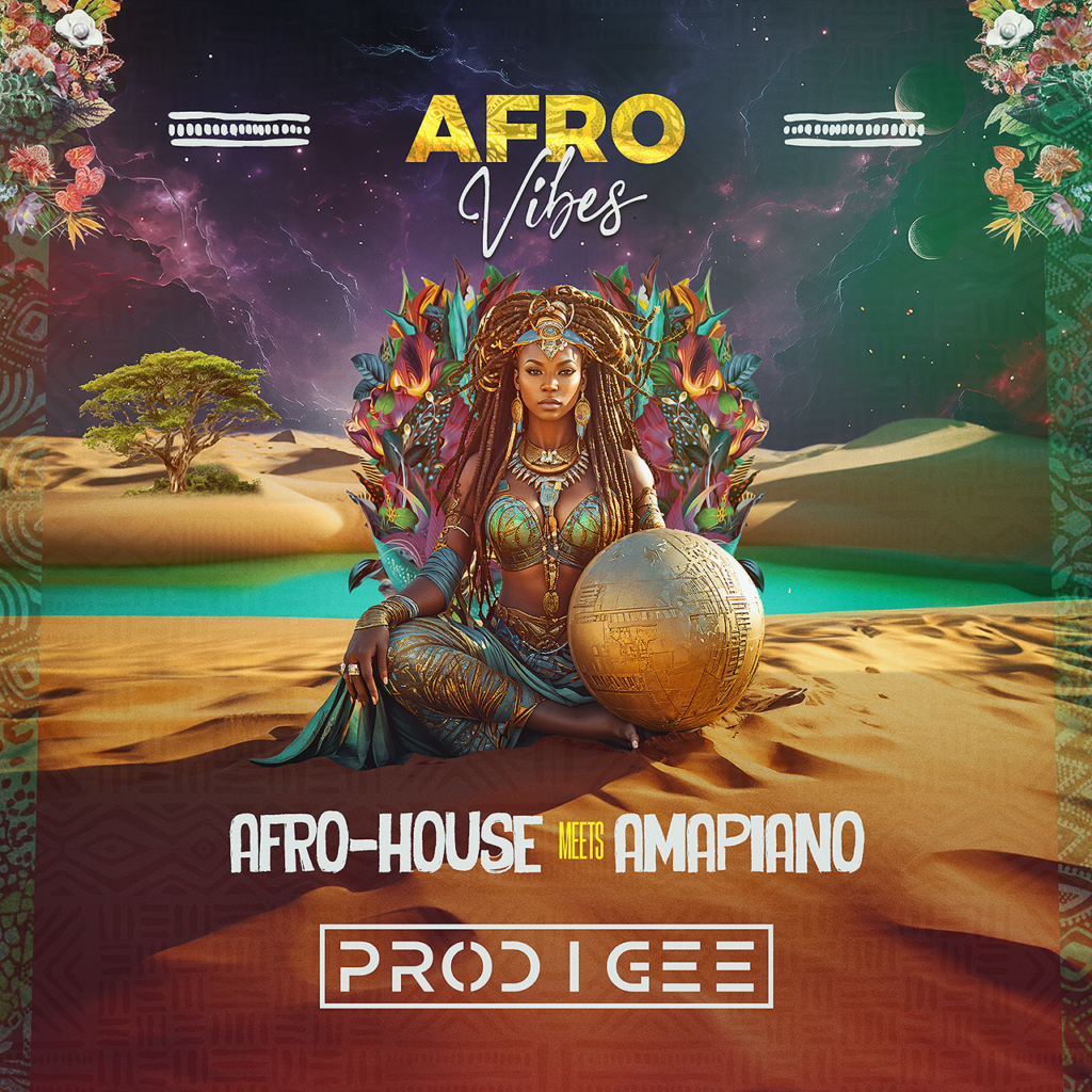 AfroVibes - Afrohouse Meets Amapiano Flyer